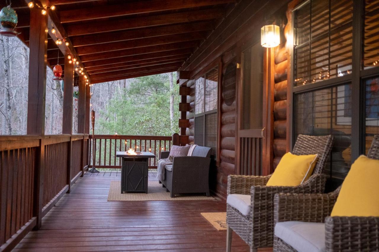 Three Dog Night - Pet-Friendly Cabin With Hot Tub Villa Blue Ridge Esterno foto