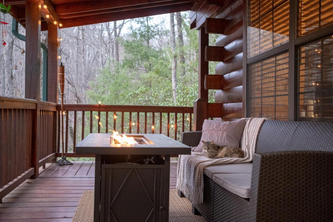 Three Dog Night - Pet-Friendly Cabin With Hot Tub Villa Blue Ridge Esterno foto